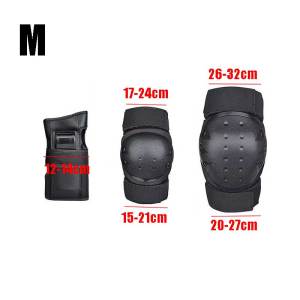 Pelindung lutut siku universal S/M/L untuk perlindungan lutut dan siku.