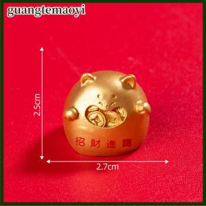 guangtemaoyi Mini năm mới của sự giàu có cây May Mắn Túi bức tượng vi cảnh quan nhà máy tính để bàn xe Bảng điều khiển trang trí