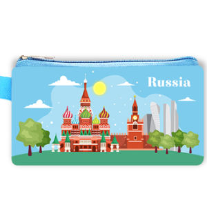 Mini Case Landmark Berbagai Negara (JUAL PER 5PCS) Dompet Tempat Pensil Souvenir Suvenir Oleh Oleh