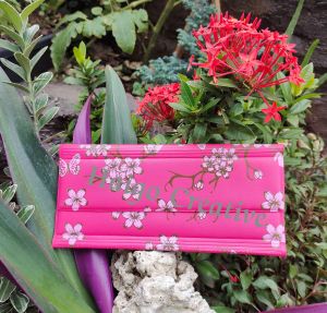 Dompet Sakura - Dompet Keuangan Bulanan Wanita - Organizier
