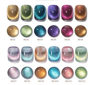 Galaxy Cateye Gel Polish Magnetic 8ml Long Last Pro Nail Art UV Soak Off