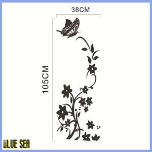 bluesea Bướm tủ lạnh Sticker trang trí nội thất nhà bếp bức tranh tường DIY dán tường