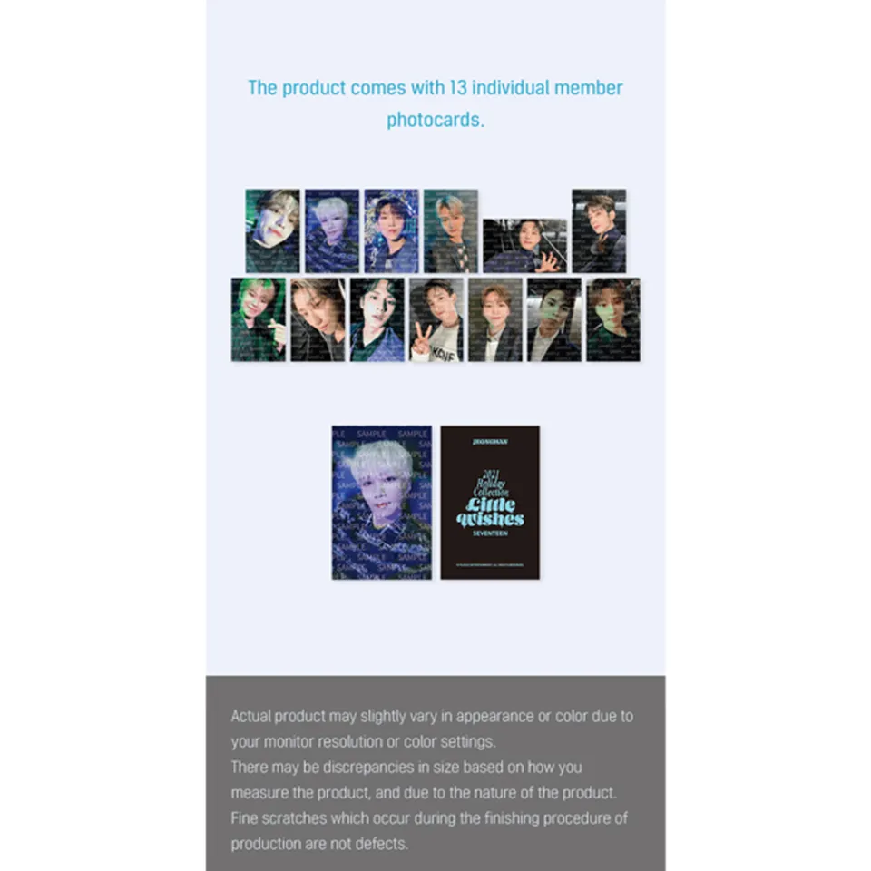 SEVENTEEN 2021 Little Wishes トレカ 全種類セット SEVENTEEN 2021 Little Wishes トレカ 全種類セット SEVENTEEN