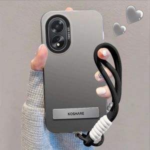 เคสสำหรับ VIVO Y02 5G 2022 เคสศัพท์ vivo y02t y02a เคสแข็ง TPU ป้องกันการกระแทก ดีไซน์ใหม่สวยงามพร้อมที่วางและเชือกคล้องสำหรับสาว CYSTCBZJ01