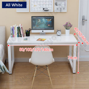 Uioyo Multi-Function Computer Desk Thickened Study Table Waterproof Solid Wood Office Table Non-Deformable Durable Home work table Computer Desktop/Household Office/ Bedroom Dormitory