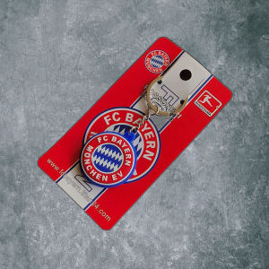 Aksesoris Keychain Club Sepakbola BAYERN MUNCHEN Bahan Karet