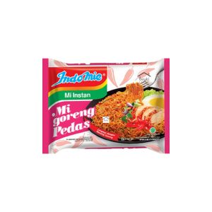 Indomie Goreng Pedas Mie Instan Lengkap dengan Bawang Goreng