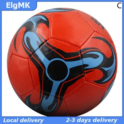 ElgMK 1PC Bóng Đá Bóng Kích Thước 4 Mặc Rsistant Bền Mềm PU Ngoài Trời Đào Tạo Bóng Đá Liền Mạch Bóng Đá Bóng Nhóm Đào Tạo Trò Chơi Nguồn Cung Cấp