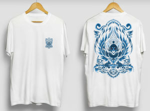 KAOS KATA KATA BERGAMBAR GARUDA WISNU KENCANA DEPAN BELAKANG VIRAL TERBARU KEKINIAN BAHAN 24s