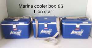 Marina cooler box 6S 5.5 Liter tempat penyimpanan es / Lion star / Plastik