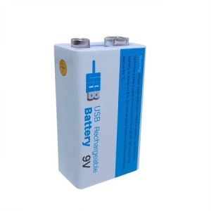 / 【COD】Daweikala 9V battery 6800mAh li-ion Rechargeable battery Micro USB Battery 9V lithium battery
