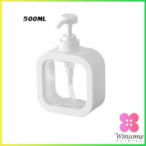 Winsome ขวดปั๊มสบู่เหลว ขวดเปล่า โลชั่น เจลอาบน้ํา 300ml 500ml Bathroom Storage