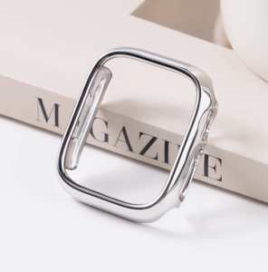 Ốp lưng bảo vệ cho Apple Watch 11 10 46mm 42mm mạ khung xương cứng PC