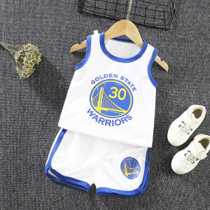 2-12 Years Children Girls Boys Vest + Shorts Summer Basketball Sports Suit