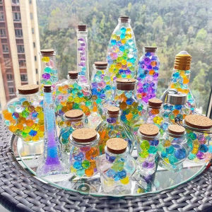 JEOBEST ดินคริสตัล ดินวืทยาศาสตร์ 3กรัม พร้อมส่งจากไทย Sensory Play Bin คุณสามารถใช้ลูกบอลขนาดของฟองน้ำ