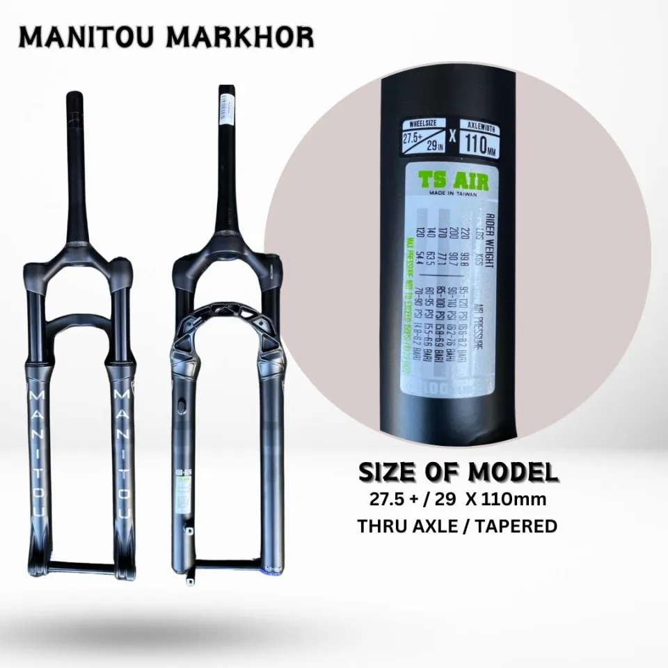 MANITOU AIR FORK MANITOU MARKHOR TA/ TAPERED) MANITOU MACHETE