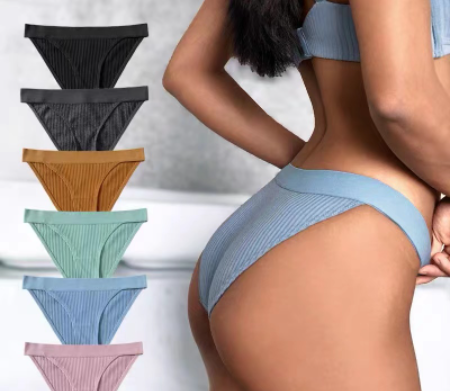 VIVENA New Women's Elastic band sexy panty cotton ladies briefs plus size  bikini underwear Lingerie #533