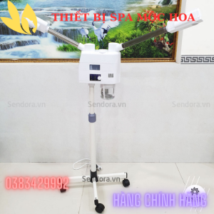 Máy Xông Mặt 2 Cần Máy Xông Hơi Mặt 2 Cần Nóng Lạnh Dụng Cụ Chăm Sóc Da Mặt Chính Hãng Dùng Cho Spa