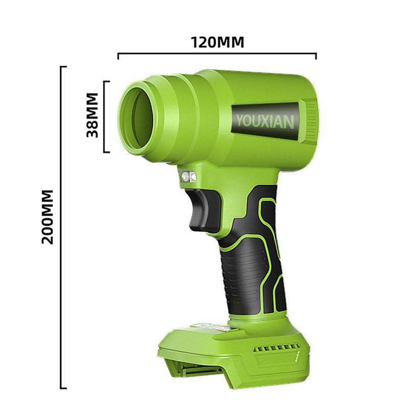 YOUXIAN รุ่น YX-BF-23 เครื่องเป่าลมไร้สาย รุ่นอัปเกรด 2-in-1 เป่าลมแรงดันสูงและดูดฝุ่น พัดลมเทอร์โบเจ็ทแบบพกพา