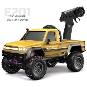 Xe bán tải điều khiển từ xa RC 120 4WD xe địa hình leo dốc có đèn xi nhan xe mô hình offroad