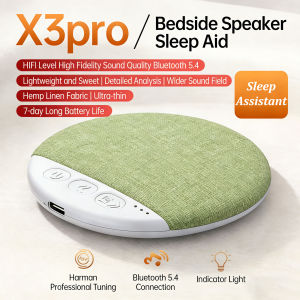 ✅[Ready Stock] 2026 New Ultra-thin Pillow Speaker Mini Charging Bluetooth 5.4 Speaker Speaker Portable Sleep Speaker X3Pro