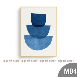 Tranh tối giản có khung in vải canvas decor căn hộ phòng khách phòng ăn phòng ngủ trang trí shop... tặng đinh treo
