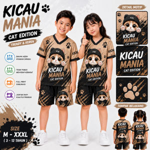 SETELAN ANAK UNISEX MOTIF KICAU MANIA UMUR 1-15 TAHUN