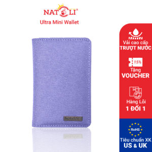 Bóp cầm tay nam nữ chính hãng NATOLI Ultra Mini Wallet V7 ví cầm tay nhiều ngăn đựng tiền đựng thẻ cao cấp