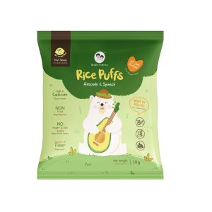Double Happiness Rice Puffs | Double Happiness Rice Stick | Halal Baby Food / Ivenet bebe Organic Stick Rice Snack 30g Baby Snack Biscuits 7m+ / Spinach / Barley Leaf/ Turnip / Sweet Potato