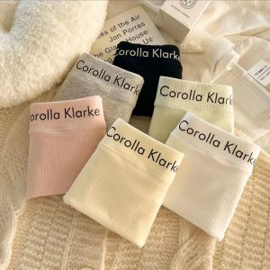 Cacti Keno 6Pcs Simple Fashionable Mmall Fresh Seamless Elastic Antibacterial Mid Waist Womens Cotton Underwear Onesize
