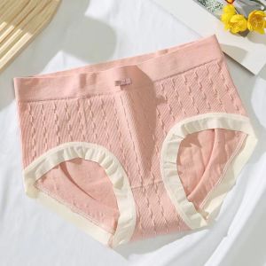 3/1PCS Womens Antibacterial Briefs Cotton Leak Proof Comfortable Briefs Hip Lifting lax Panties