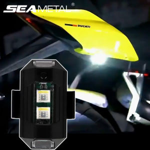 Mini Strobe Light Warning Lamp LED Car Lights Universal for Motorcycel Bike
