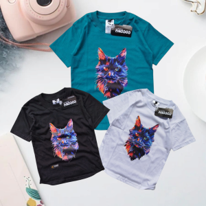 Baju kaos distro fashion anak laki laki perempuan usia 1 sampai 8 tahun