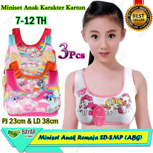 Miniset LOL Anak SD SMP Remaja ABG Gadis Motif Karakter Pony/LOL-Miniset Motif Gambar-Vegasus Store