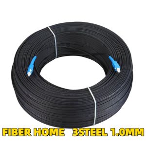 3Steel Fiber Optic Cable Outdoor 50M 100M 200M 300M SC/UPC-SC/UPC Single Core Ready to Use FOC SC-SC