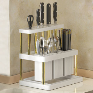 Kitchen Rack Cutlery Chopstick Drainer Durable Holder Kitchen Utensil Cutlery Fork Spoon Storage Rack