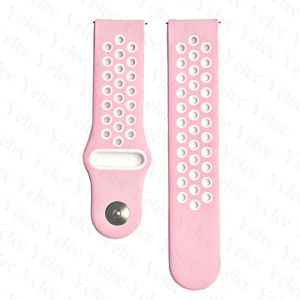 20mm/22mm Strap Two-Tone Breathable Silicone Band for Huawei/Amazfit/Xiaomi/Samsung/Garmin Watch