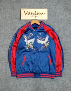 Áo Khoác Nam Nữ Áo Khoác Thêu Áo Khoác Sukajan Jacket Cho Nam Nữ Áo Khoác Bomber Thêu