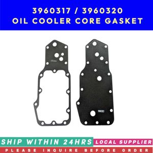 3960317/3960320 4932124 AND 3929792 OIL COOLER GASKET KIT 3942915 5266445 [2PCS/PACK IN STOCK] [SHIP WITHIN 24HRS.] FOR CUMMINS ENGINE PART ALTERNATIVE: 3903318 3904427 3914387 3918256 3926760 3929791 3942914 4932124