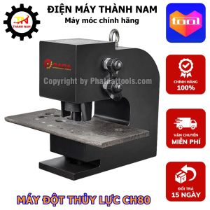 Máy Đột Thủy Lực CH80 - Đột Bản Dày 16mm - Bảo Hành 6 Tháng