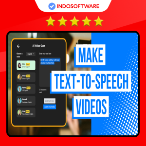 SOFTWARE PENGUBAH TEKS KE SUARA DUBBING TEXT TO VOICE SPEECH PREMIUM LIFETIME AI VOICE GENERATOR APLIKASI PROGRAM