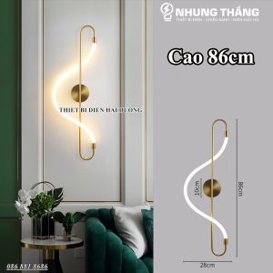Đèn Trang Trí Gắn Tường Decor DT-B126 - Cao 66-86-110cm - Tô Điểm Thêm Vẻ Đẹp Cho Ngôi Nhà - 3 Chế Độ Ánh Sáng -Bảo Hành 1 Năm - CÓ VIDEO