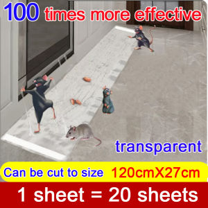 【Full refund for no effect】120x27cm transparent perangkap tikus paling berkesan mouse trap glue rat trap glue gam tikus super strong extra lekat rat glue trap tikus gam