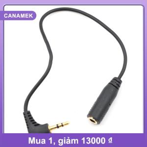 【CANAMEK】 2.5MM Male to 3.5MM Female Earphone Stereo Audio Jack Adapter Converter Cable
