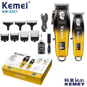 KEMEI KM-8501 KM8501 Professional Hair Clipper For Men Adjustable Cordless Electric Hair Trimmer Rechargeable Hair Cutting Machine