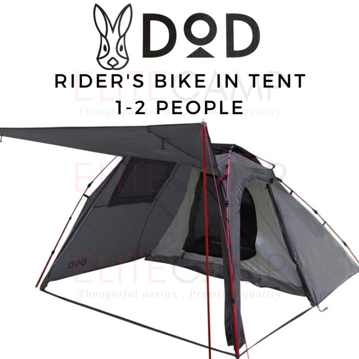 DDD RIDER'S BIKE IN TENT