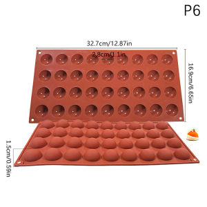 [Alex Do] Hot Sale 1 PC Baking Tray Pastry Mold Silicone Mold Chocolate Ball Mold Silicone Mold Lollipop Cake Mold kitchen Baking Tools