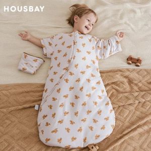 Sleeping Bag For Babies 0-24Months Thicker Winter Sleep Sack Removable Sleeves Kids Anti-Kick Prevent Cold Baby Blanket 3.5Tog2026