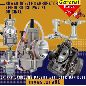 Rumah Nozzle Nozel House hole holle bodi bodi hole Karburator PWK21 PWK 21 Cangkang Nosel Karbu Carburator Carbu PWK Tipe 21