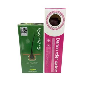 Men Derma Roller 0.5mm Microneedles Professional Micro Needle Beard Growth Rawatan Gugur Dan Botak